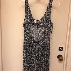 NWOT Black and white patterned dress